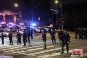 牡丹江约200名海军陆战队士兵进驻洛杉矶 开始执行警戒守卫任务